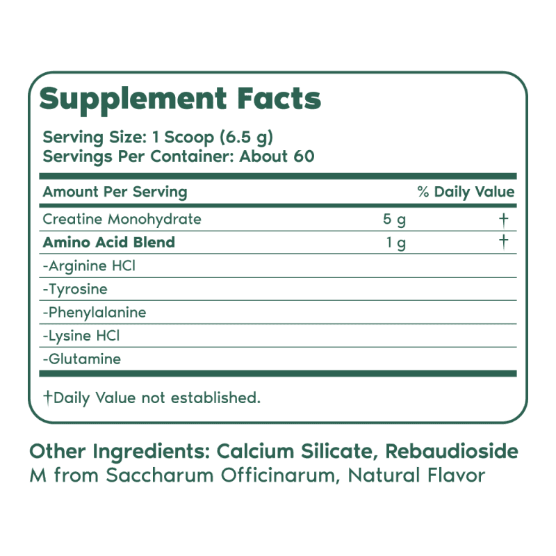 PH US Creatine sup facts 1