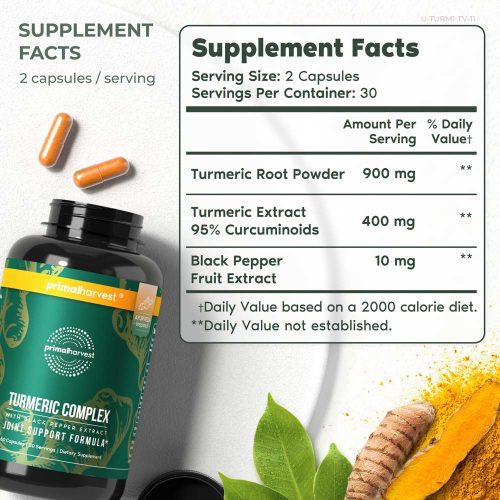 PH US Turmeric Complex TV 11 sup facts v1 ac482846 14b0 47ec 8f91 fe3bbe475518